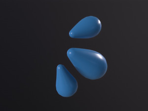 TEARS icon 3D Model