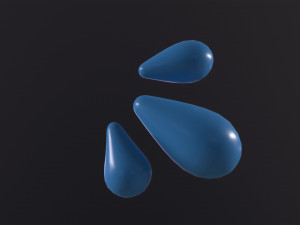 TEARS icon 3D Model