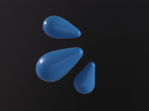TEARS icon 3D Model