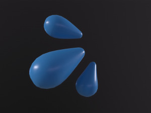 TEARS icon 3D Model