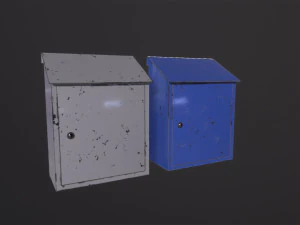 buzones de correo Modelo 3D