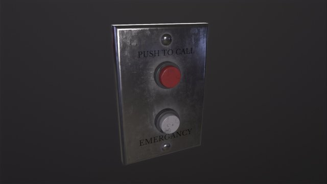 Metal Switch 3D 모델 .c4d .max .obj .3ds .fbx .stl .blend 