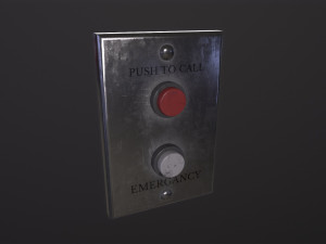 Metal Switch 3D Model