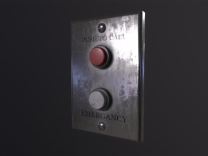 Metal Switch 3D 모델