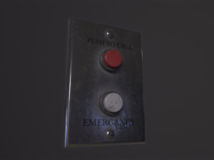 Metal Switch 3D 모델