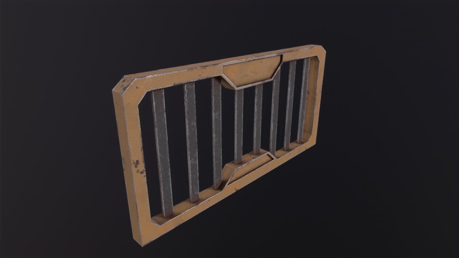 Cyberpunk barrier Guard 3D Model in Other 3DExport