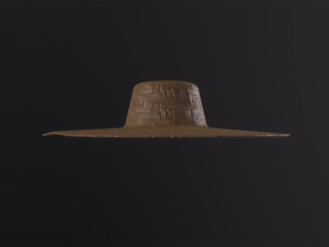 Farmers Hat 3D Model