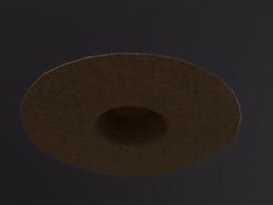 Farmers Hat 3D Model