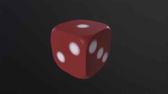 Rounded dice Modello 3D .c4d .max .obj .3ds .fbx .stl .blend 
