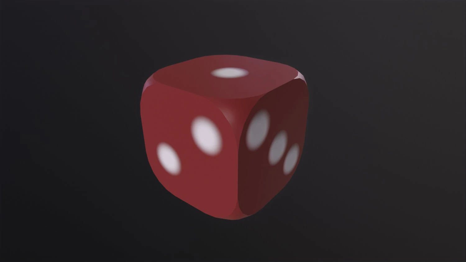 Rounded dice 3D Model .c4d .max .obj .3ds .fbx .stl .blend 