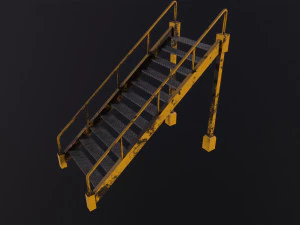 Промышленные лестницы 3D Модель