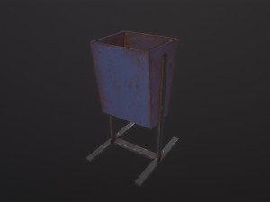 Trash Can Model 3D