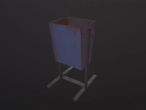 Trash Can 3D Model