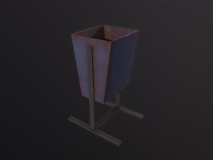 Trash Can Model 3D