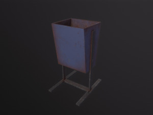 Trash Can Model 3D
