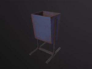 Trash Can 3D Model