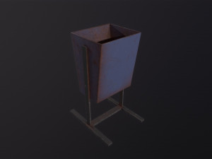 Trash Can Model 3D