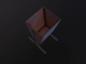 Trash Can 3D Model