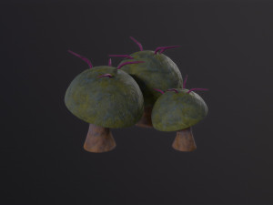 Alien Flora Modelo 3D