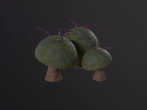 Flore extraterrestre Modèle 3D