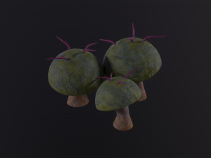 Alien Flora Model 3D