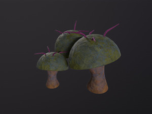 Alien Flora Model 3D