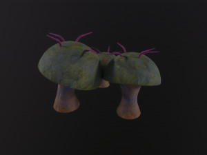 Alien Flora Model 3D