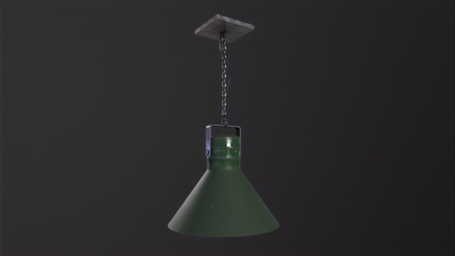 Hangar Lamp Modelo 3D .c4d .max .obj .3ds .fbx .stl .blend 
