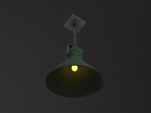 Hangar Lamp Modelo 3D