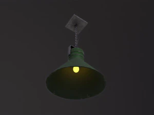 Hangar Lamp 3D Model