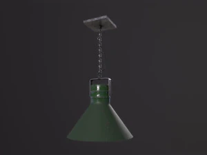 Hangar Lamp 3D Model