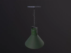 Hangar Lamp 3D Model