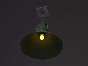 Hangar Lamp 3D Model