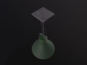 Hangar Lamp 3D Model