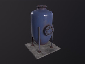 Oil tank 3D Model