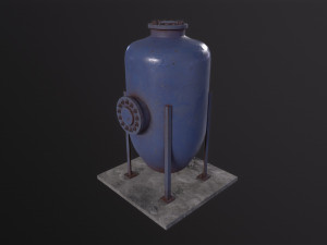 Oil tank Model 3D