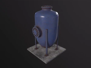 Oil tank 3D Model