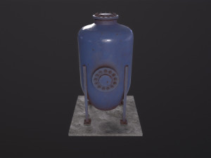 Oil tank Model 3D