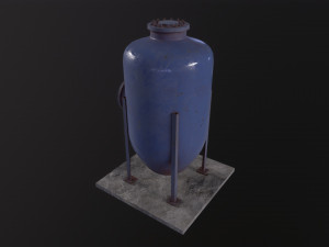 Oil tank Model 3D