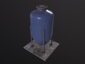 Oil tank Model 3D