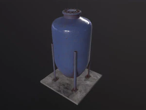 Oil tank 3D Model