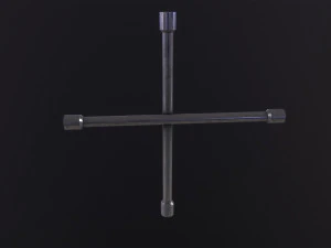 Lug Wrench 3D Model