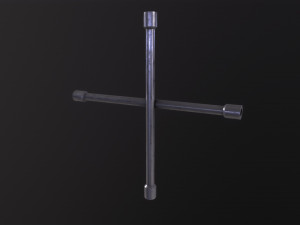 Lug Wrench 3D Model