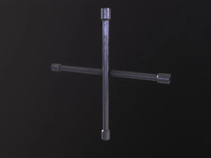 Lug Wrench 3D Model