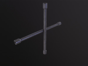 Lug Wrench 3D Model