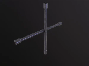 Lug Wrench 3D Model