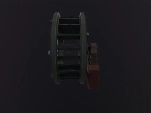 Water wheel 3D Model