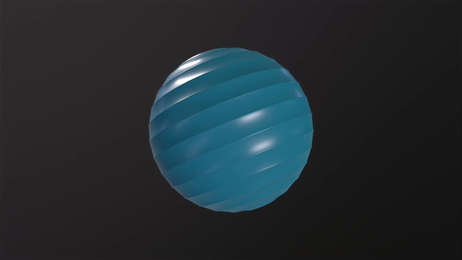 Fitness ball 3D Model .c4d .max .obj .3ds .fbx .stl .blend