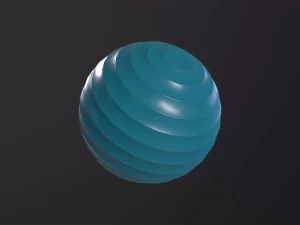 Fitness ball 3D Model