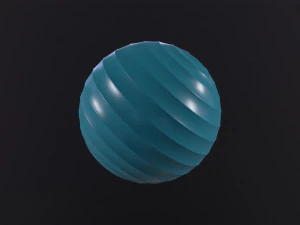 Fitness ball 3D Model